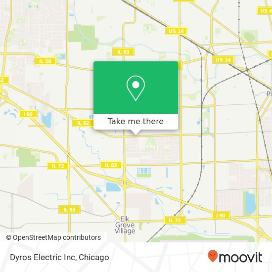 Dyros Electric Inc map