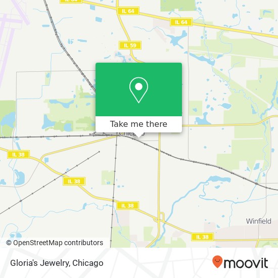 Gloria's Jewelry map