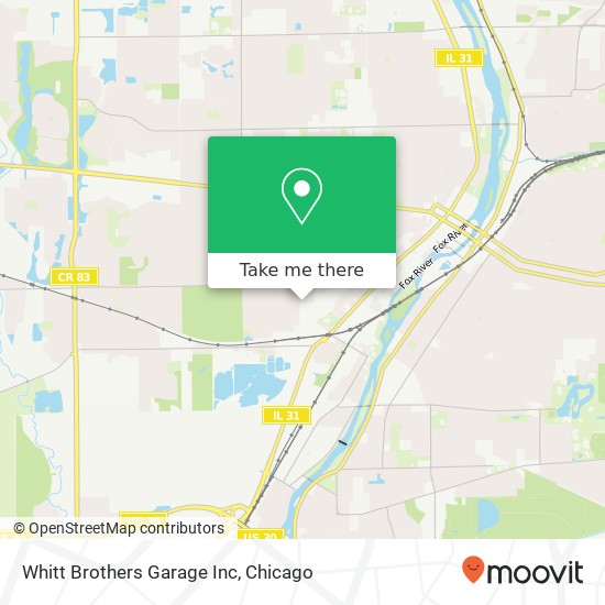 Whitt Brothers Garage Inc map