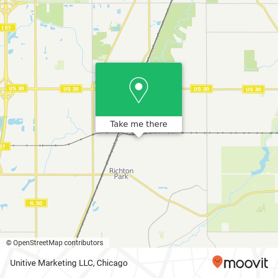 Mapa de Unitive Marketing LLC