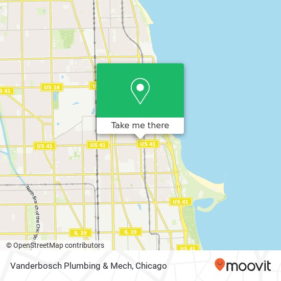 Vanderbosch Plumbing & Mech map