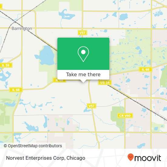 Norvest Enterprises Corp map