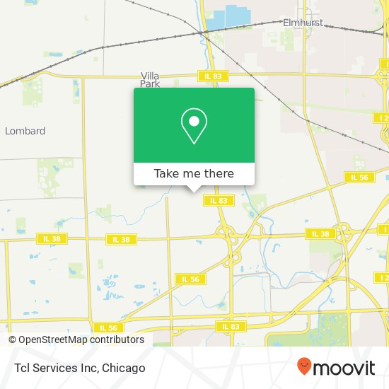 Tcl Services Inc map