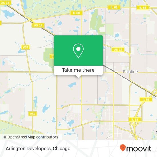 Arlington Developers map