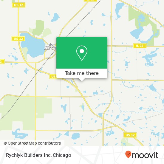 Rychlyk Builders Inc map