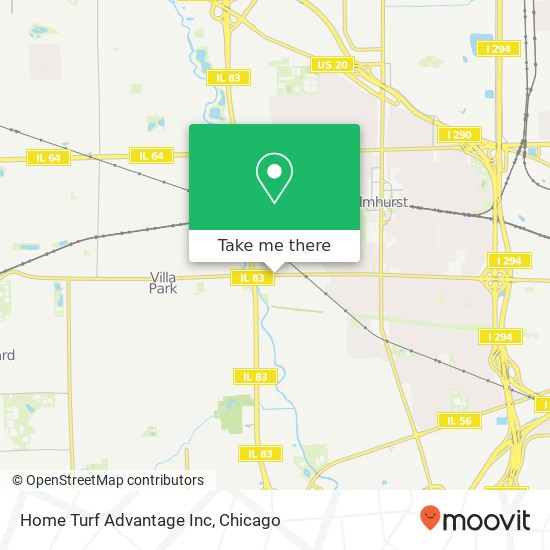 Mapa de Home Turf Advantage Inc