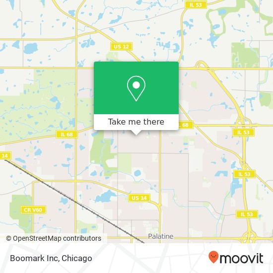 Boomark Inc map