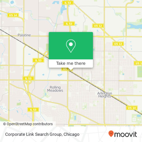 Corporate Link Search Group map