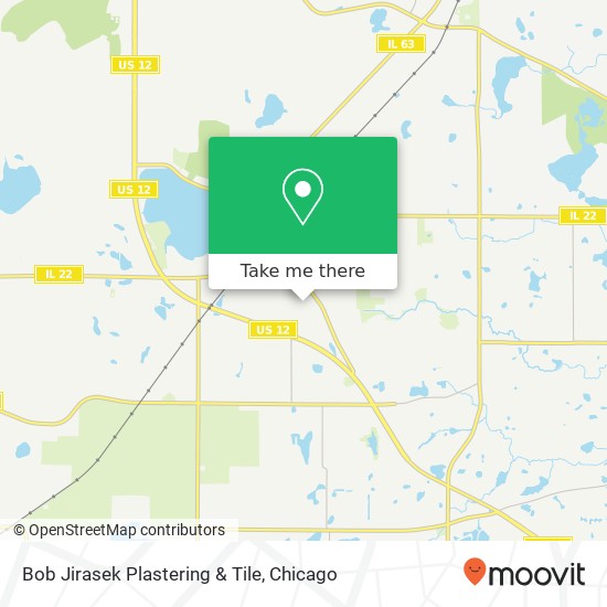 Mapa de Bob Jirasek Plastering & Tile