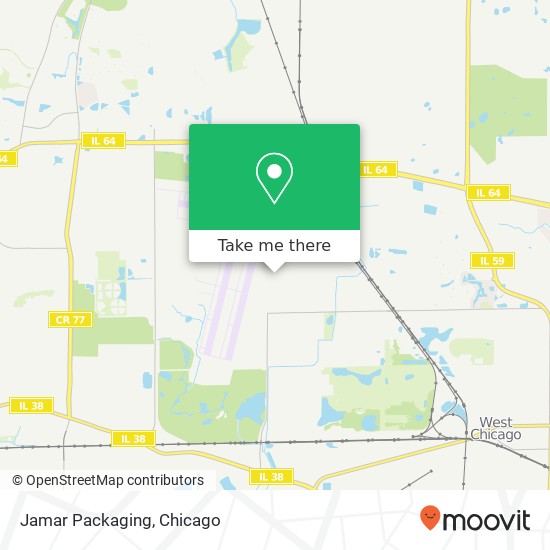 Jamar Packaging map