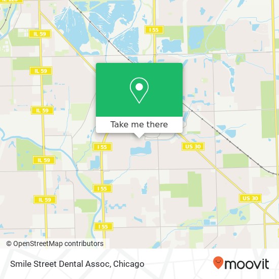 Smile Street Dental Assoc map