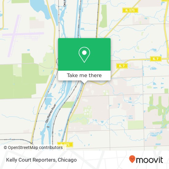 Kelly Court Reporters map