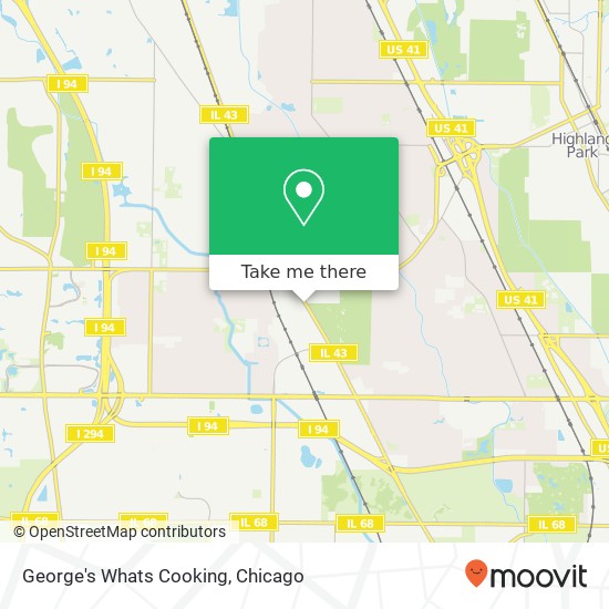 George's Whats Cooking map