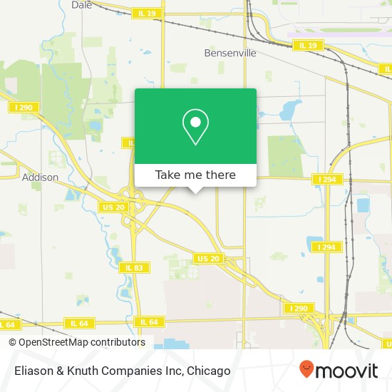 Eliason & Knuth Companies Inc map