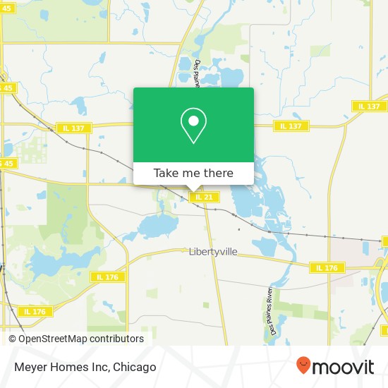 Mapa de Meyer Homes Inc