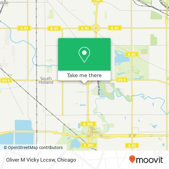 Oliver M Vicky Lccsw map