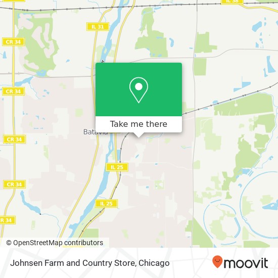 Mapa de Johnsen Farm and Country Store