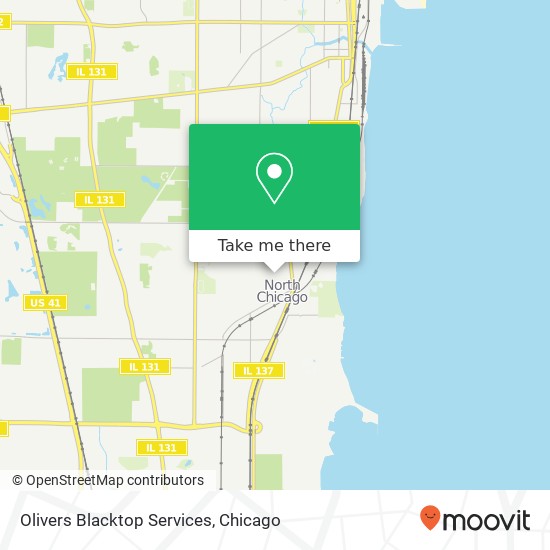 Olivers Blacktop Services map