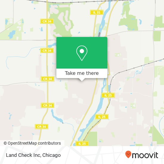 Land Check Inc map