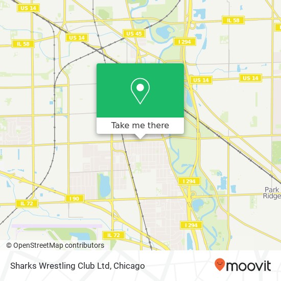 Sharks Wrestling Club Ltd map