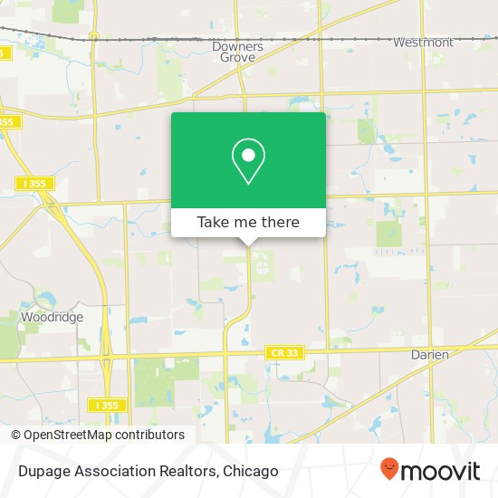 Dupage Association Realtors map