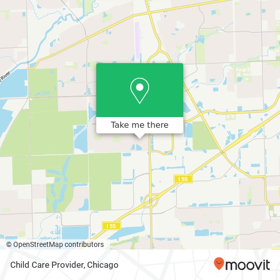 Child Care Provider map