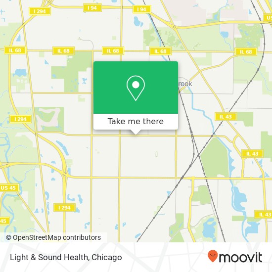 Light & Sound Health map