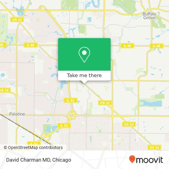 David Charman MD map