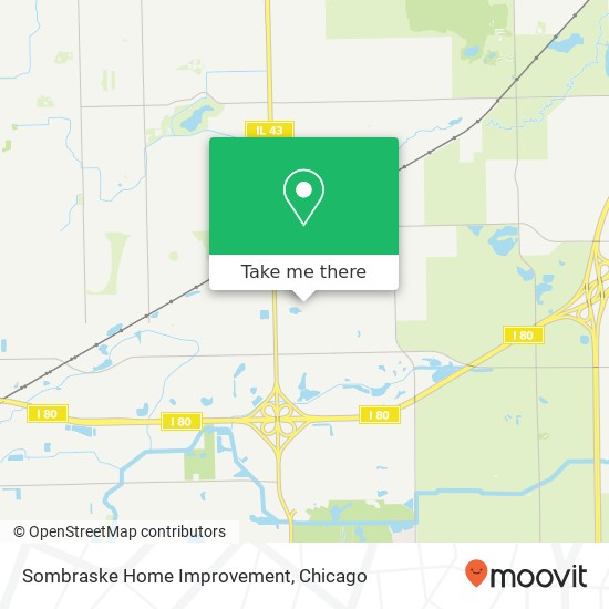 Sombraske Home Improvement map