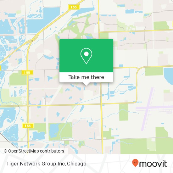 Mapa de Tiger Network Group Inc