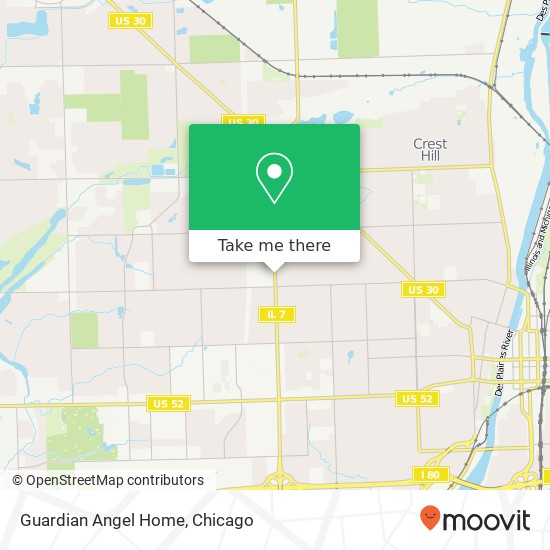 Guardian Angel Home map