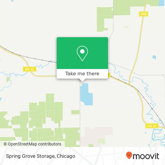 Mapa de Spring Grove Storage