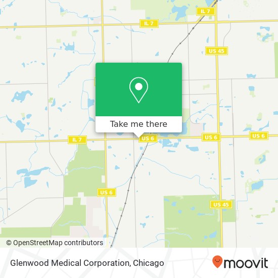 Mapa de Glenwood Medical Corporation