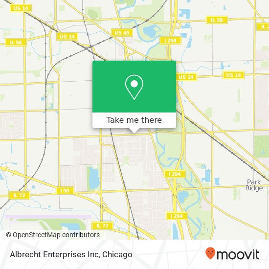 Mapa de Albrecht Enterprises Inc