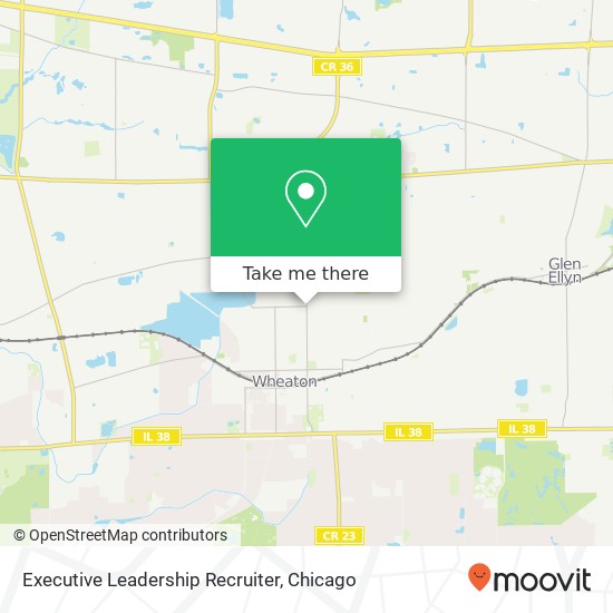 Executive Leadership Recruiter map