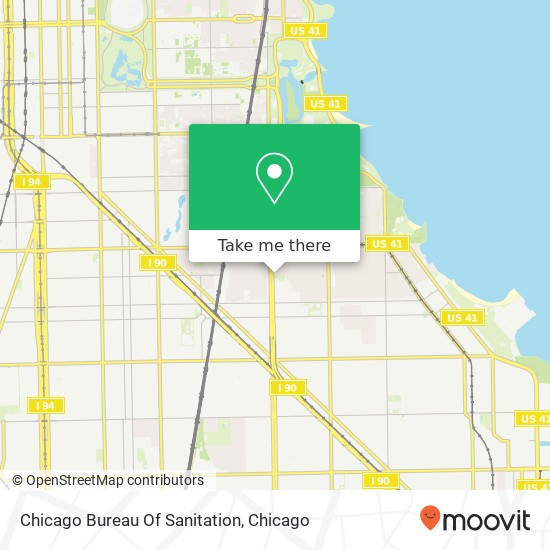 Chicago Bureau Of Sanitation map