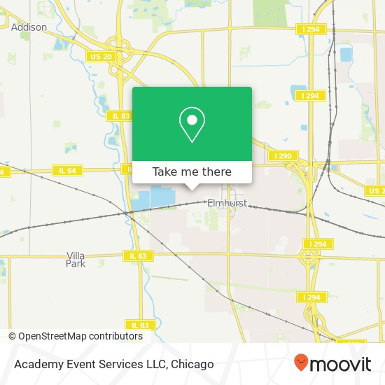 Academy Event Services LLC map