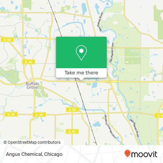 Angus Chemical map