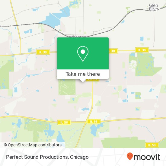Perfect Sound Productions map