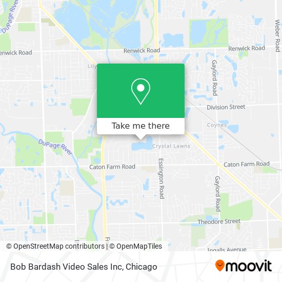 Bob Bardash Video Sales Inc map