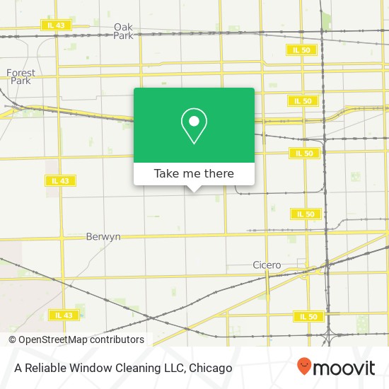 A Reliable Window Cleaning LLC map