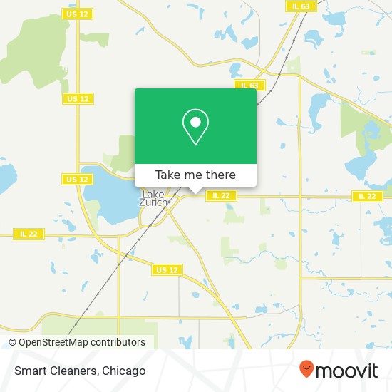 Smart Cleaners map