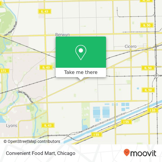 Mapa de Convenient Food Mart