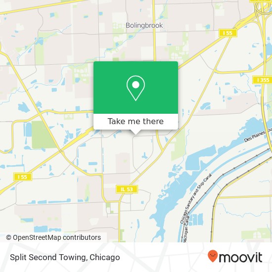 Mapa de Split Second Towing