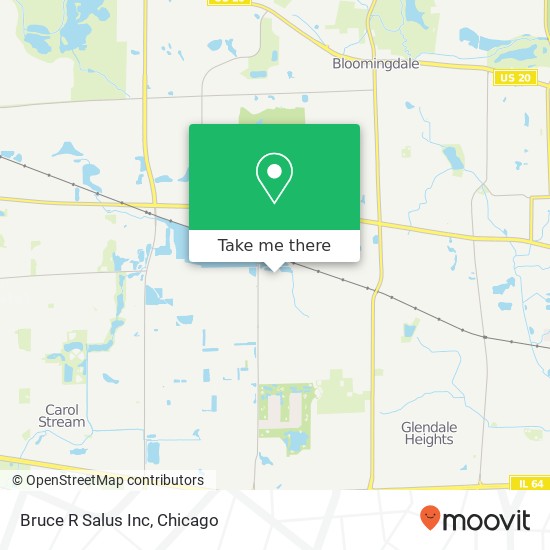 Bruce R Salus Inc map