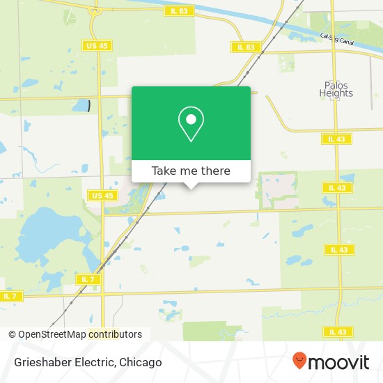 Grieshaber Electric map