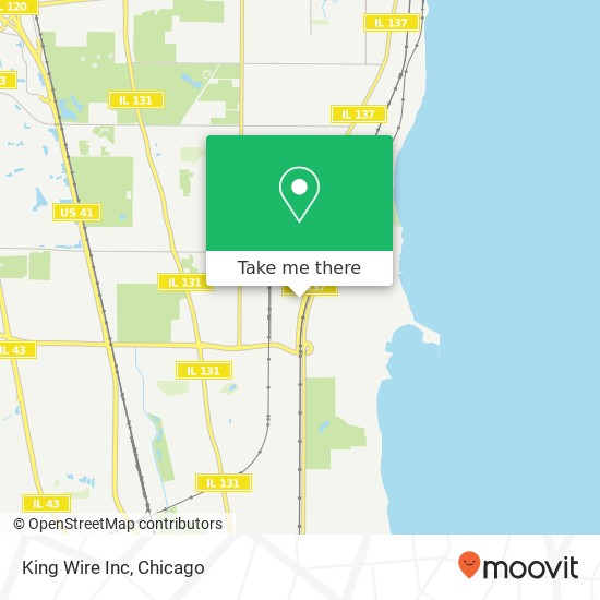 King Wire Inc map