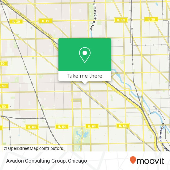 Mapa de Avadon Consulting Group