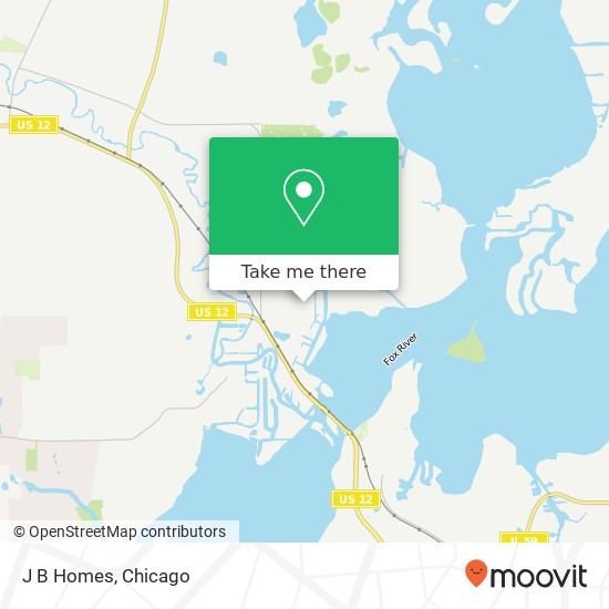 J B Homes map