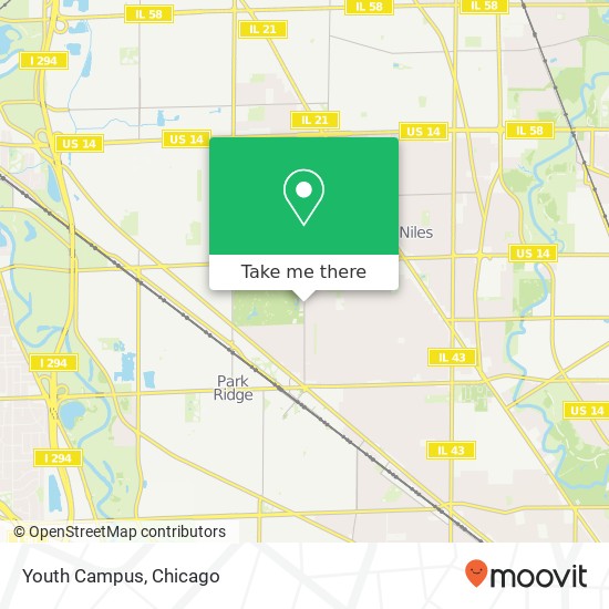 Youth Campus map